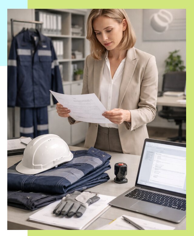 Сертификация спецодежды в Белореченске от 7101 р. | Алешин-Блч