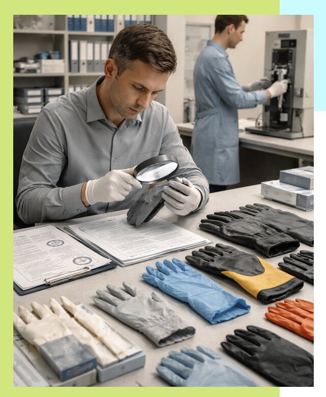 Сертификация перчаток и средств защиты продукции в Белореченске