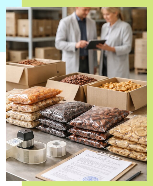 Сертификация сухофруктов в Белореченске от 12173 р. | Алешин-Блч под ключ