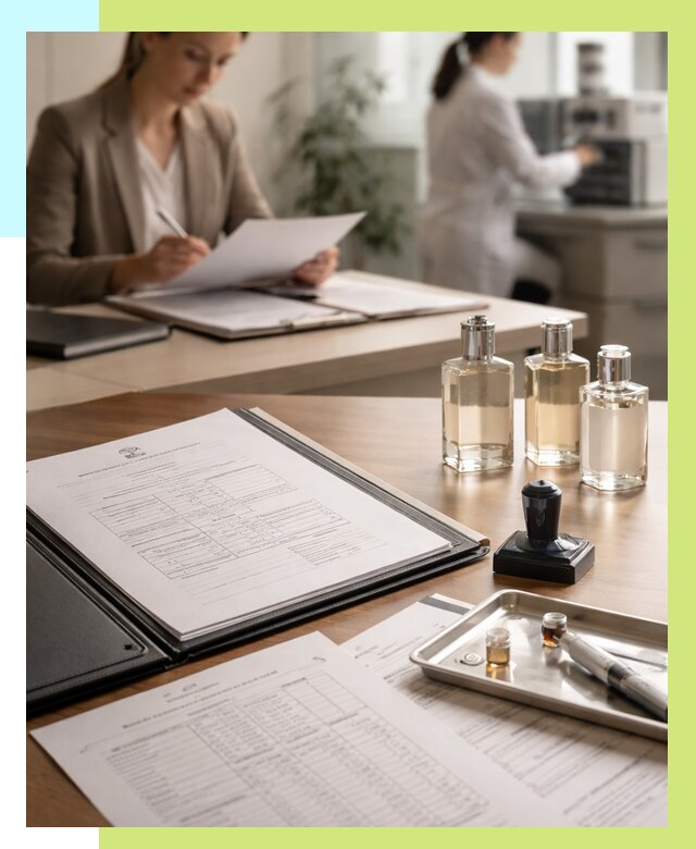 Сертификация парфюмерии в Белореченске от 15216 р. | Алешин-Блч