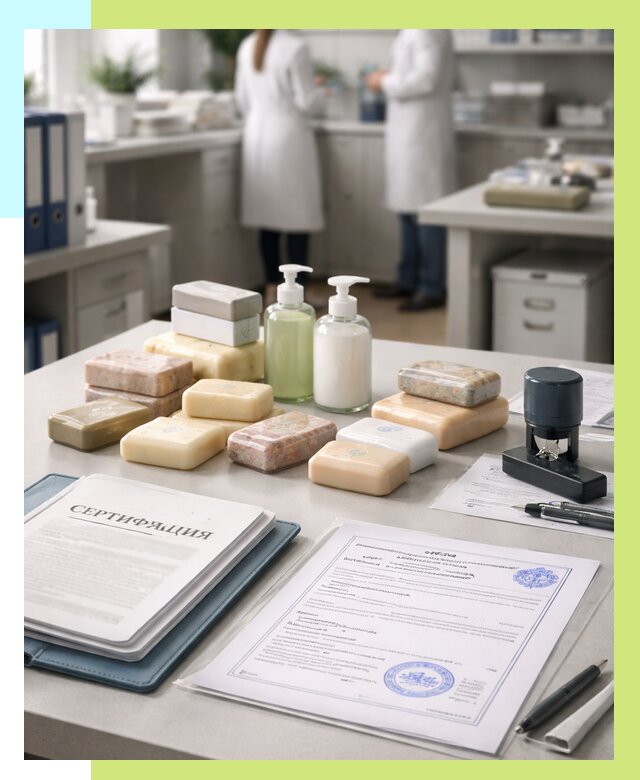 Сертификация мыла и сертификат на мыло в Белореченске от 12173 | Алешин-Блч