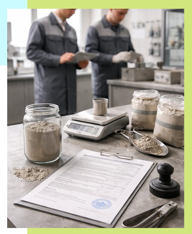 Сертификация цемента в Белореченске от 20288 р. | Алешин-Блч