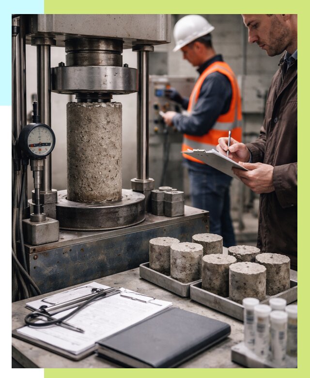 Сертификация бетона в Белореченске от 30432 р. сертификат | Алешин-Блч