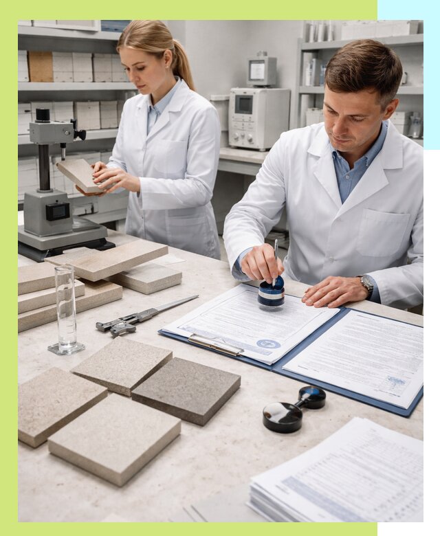 Сертификация плитки и керамики в Белореченске с документами