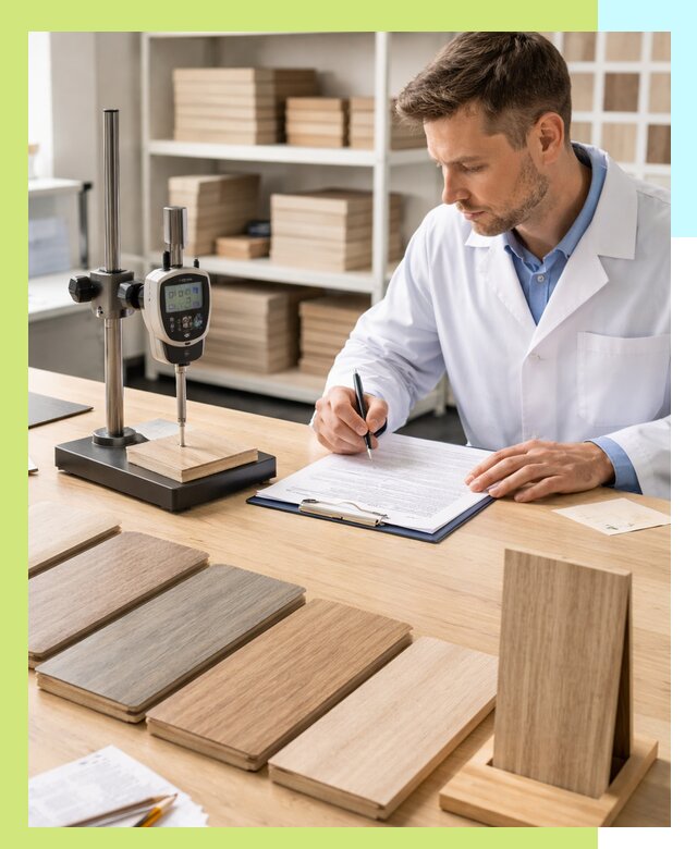 Сертификация ламината с испытаниями и оформлением документов в Белореченске