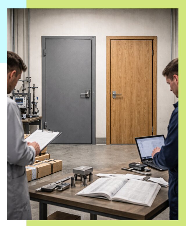 Сертификация дверей в Белореченске от 8115 р. под ключ | Алешин-Блч