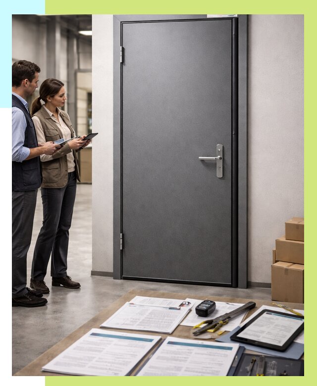 Сертификация противопожарных дверей в Белореченске от 9130 р. | Алешин-Блч