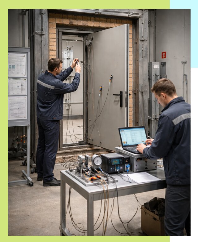 Сертификация противопожарных дверей в Белореченске по ГОСТ и ТР