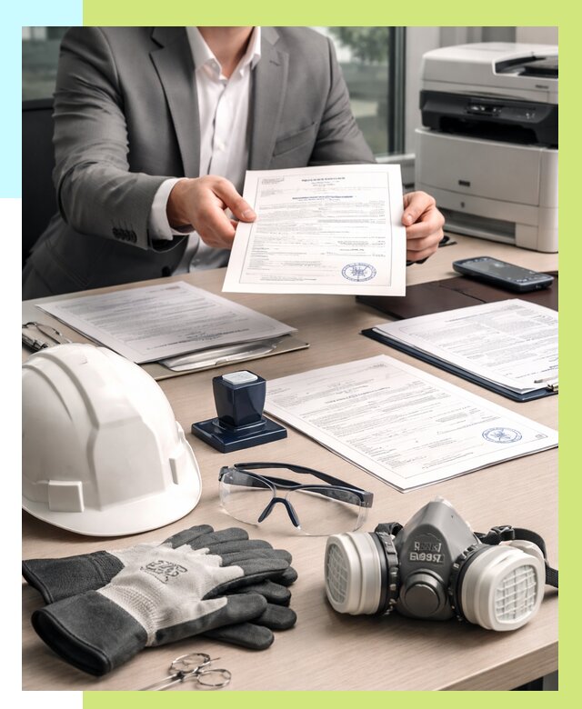 Сертификация СИЗ в Белореченске от 15216 р. | Алешин-Блч оформить