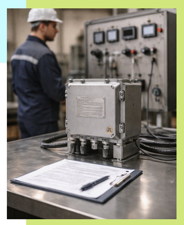 Сертификация взрывозащищенного оборудования в Белореченске от 35504 р. | Алешин-Блч