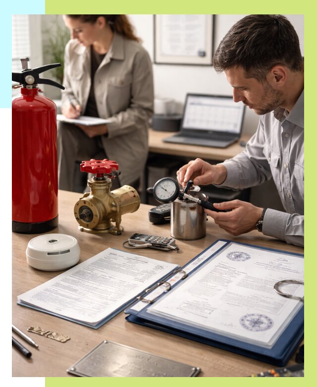 Сертификация пожарного оборудования в Белореченске от 15216 р.|Алешин-Блч