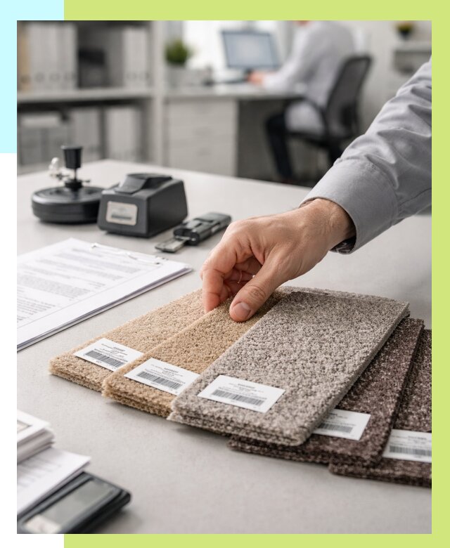 Сертификация ковролина в Белореченске от 15216 р., Алешин-Блч