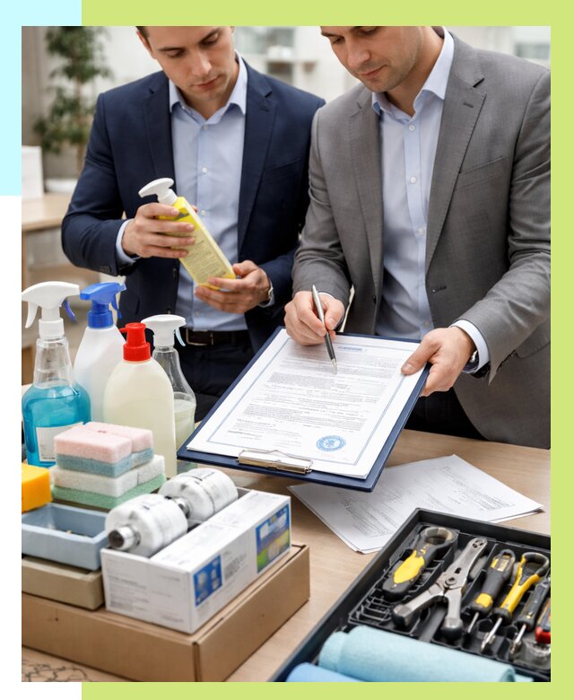 Сертификация хозяйственных товаров в Белореченске, от 18259 р. |Алешин-Блч