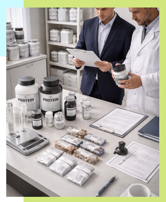 Сертификация спортивного питания в Белореченске от 15216 р., Алешин-Блч