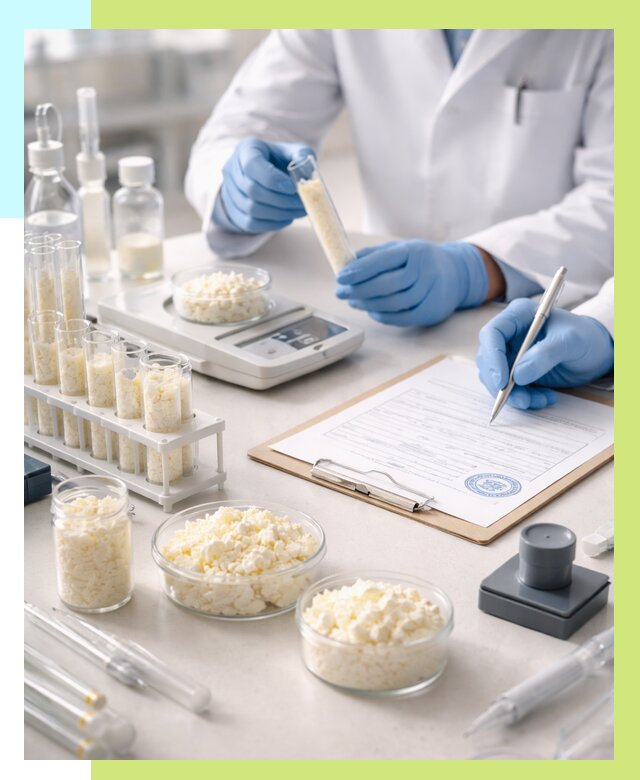 Сертификация творога в Белореченске от 12173 р. под ключ | Алешин-Блч