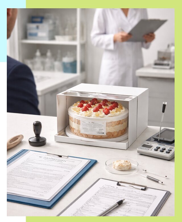 Сертификация тортов в Белореченске от 9130 р. заказать | Алешин-Блч