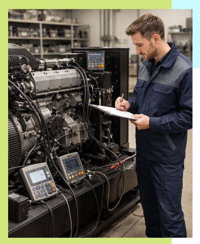 Сертификация дизельных генераторов и их оборудования в Белореченске