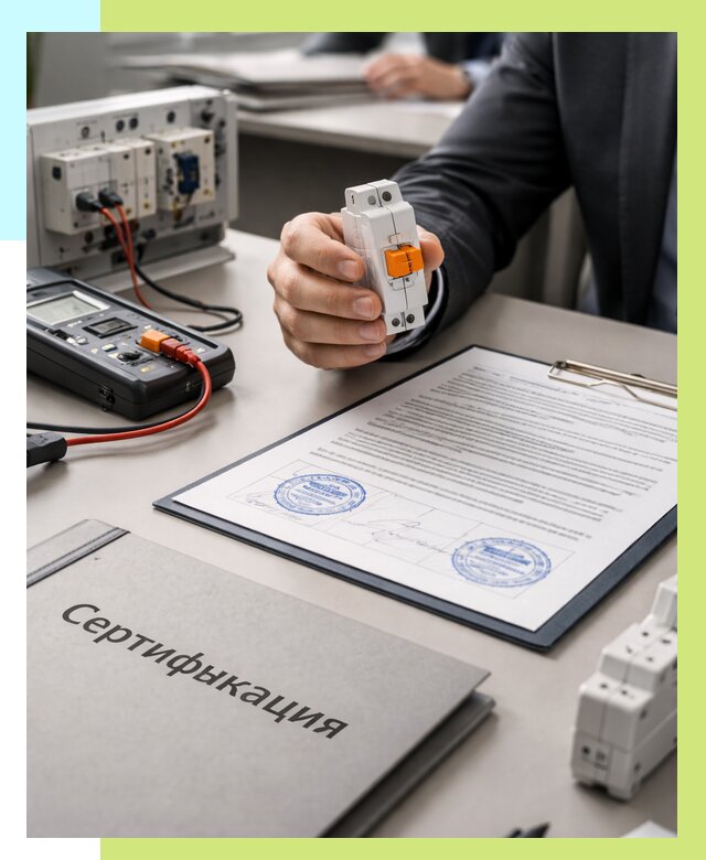 Сертификация выключателей под ключ в Белореченске от 15216 р. | Алешин-Блч