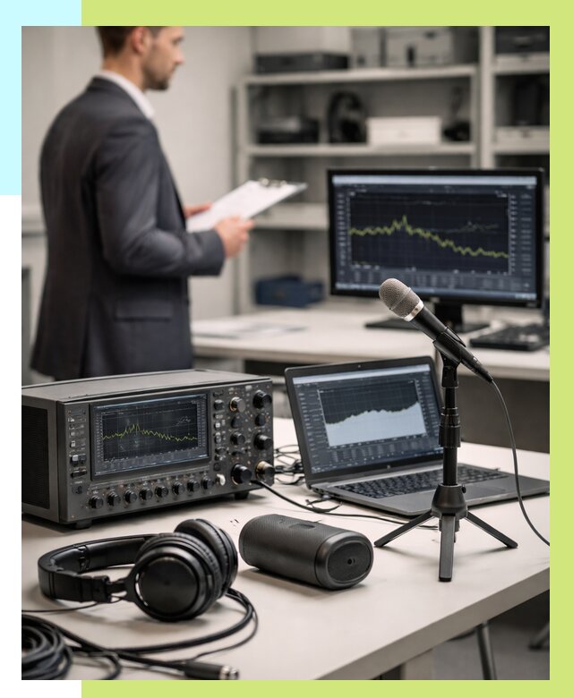 Сертификация аудиотехники в Белореченске от 15216 р., Алешин-Блч