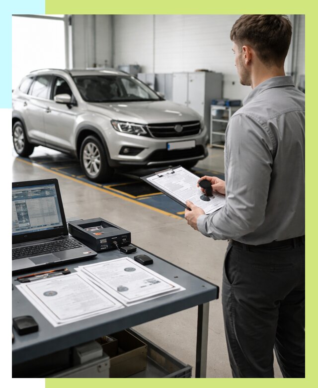 Сертификация транспортных средств в Белореченске от 12173 р. | Алешин-Блч