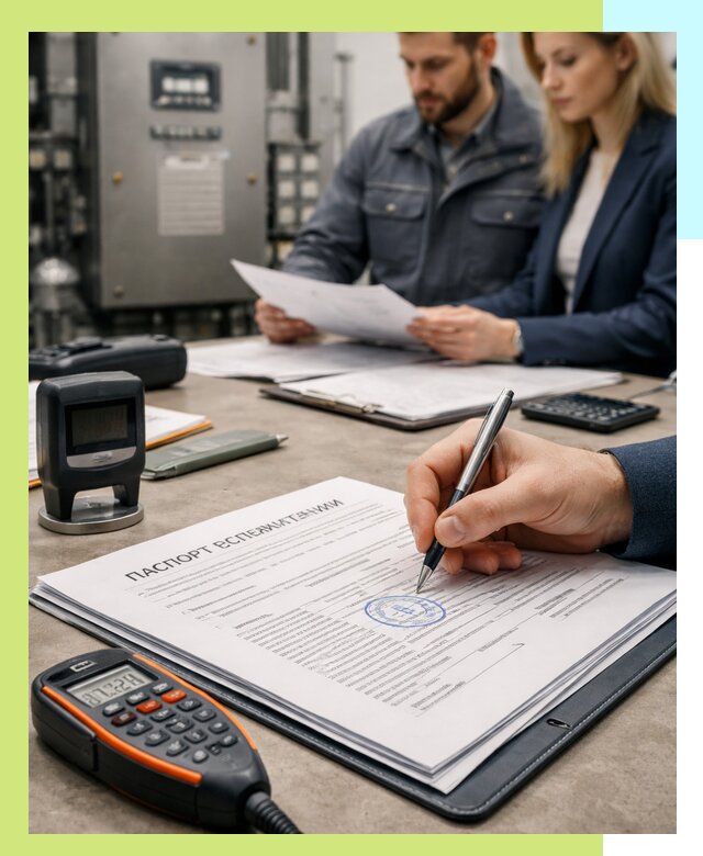 Оформление паспорта эксплуатации оборудования в Белореченске