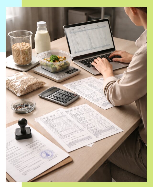 Просчет БЖУ для маркировки в Белореченске от 1522 р. | Алешин-Блч