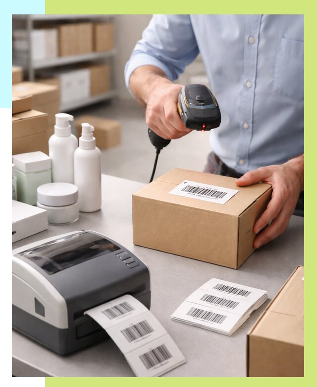 Штрихкодирование продукции в Белореченске от 4565 р. | Алешин-Блч