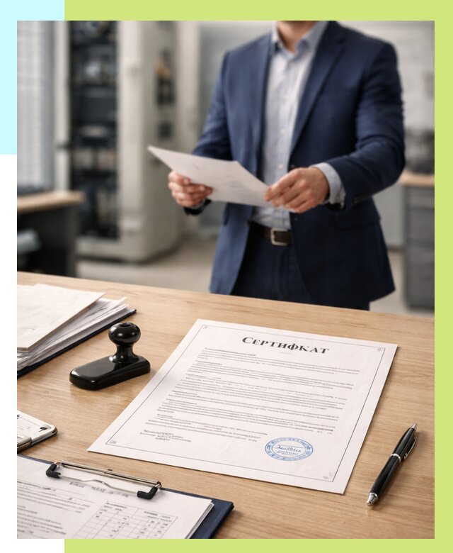 Сертификат на оборудование в Белореченске от 15216 р. | Алешин-Блч