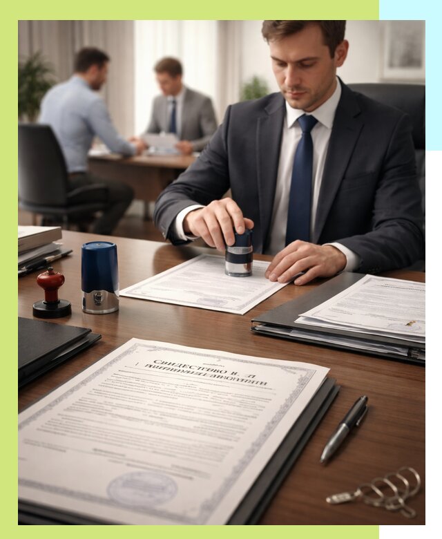 Оформление свидетельства о государственной регистрации в Белореченске