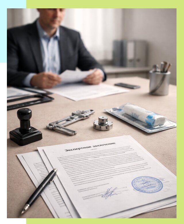 Экспертное заключение на продукцию в Белореченске от 8622 р. | Алешин-Блч
