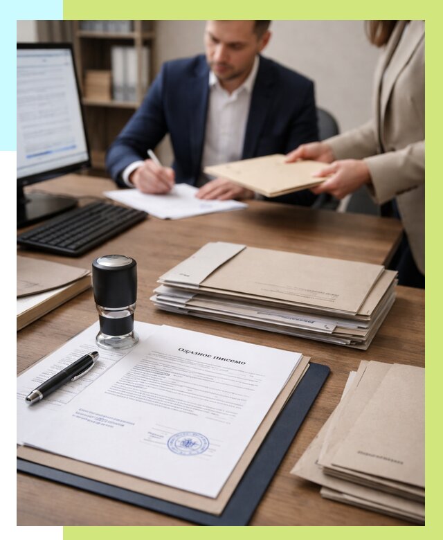 Отказное письмо для таможни в Белореченске от 3043 р, Алешин-Блч