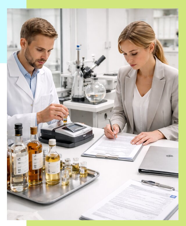 Заключение о спиртосодержании в Белореченске, от 5072 р., Алешин-Блч