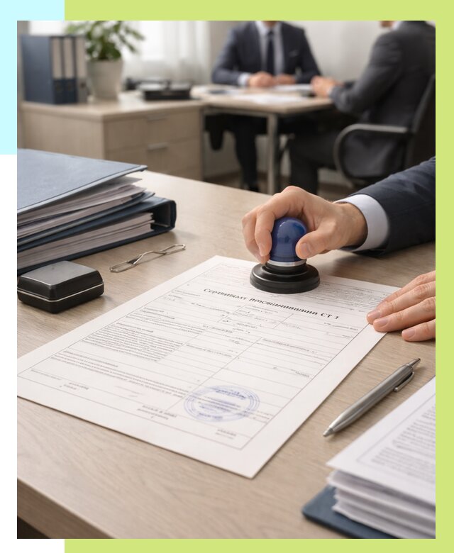 Сертификат происхождения СТ 1 в Белореченске от 4565 р. | Алешин-Блч