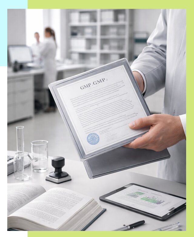 Сертификат GMP в Белореченске под ключ от 86224 р. | Алешин-Блч