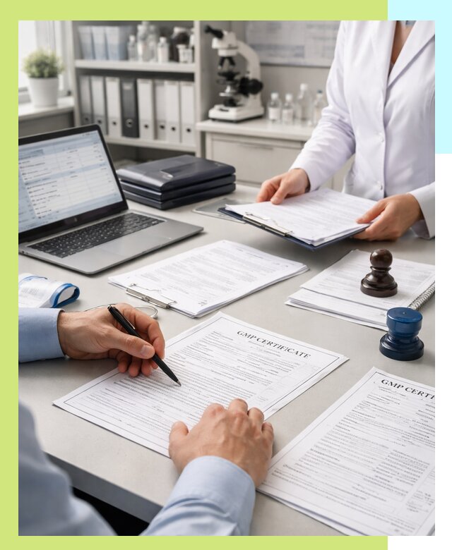 Оформление сертификата GMP в Белореченске для фармпроизводства