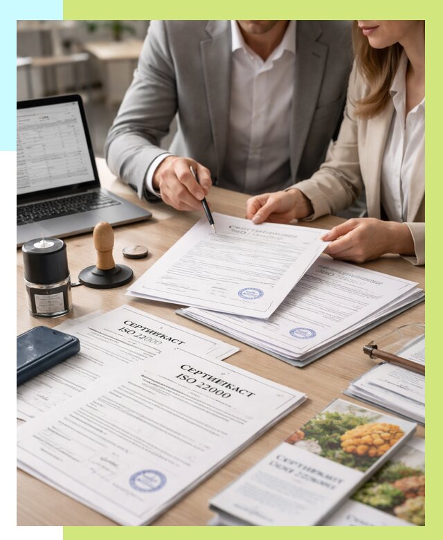 Сертификат ISO 22000 в Белореченске от 40576 р. под ключ | Алешин-Блч