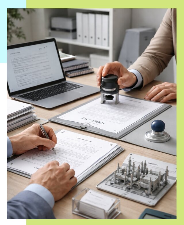 Сертификат ISO 29001 в Белореченске под ключ от 76080 р. | Алешин-Блч