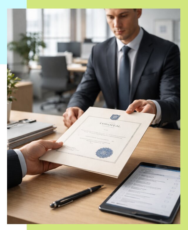 Сертификат ISO 30301 в Белореченске от 35504 р. | Алешин-Блч - под ключ